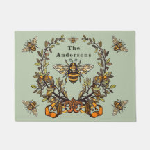 Fancy Bee Personnaliser Doormat