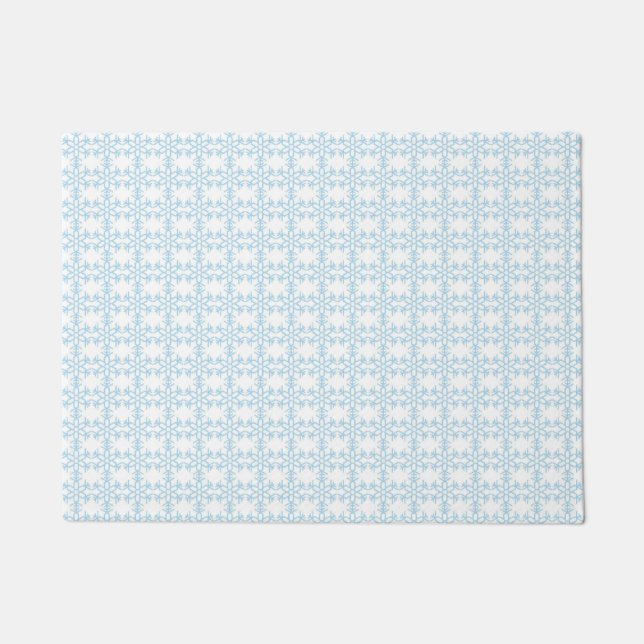 Paillasson Fancy Holiday Artistic Snowflake Motif Noël (Devant)