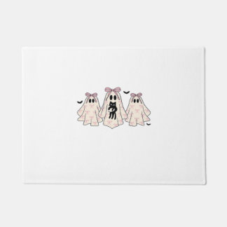 Paillasson Fantômes coquettes avec un chat noir T-Shirt Class