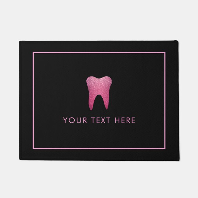 Paillasson Faux Parties scintillant Dentist Doormat (Devant)