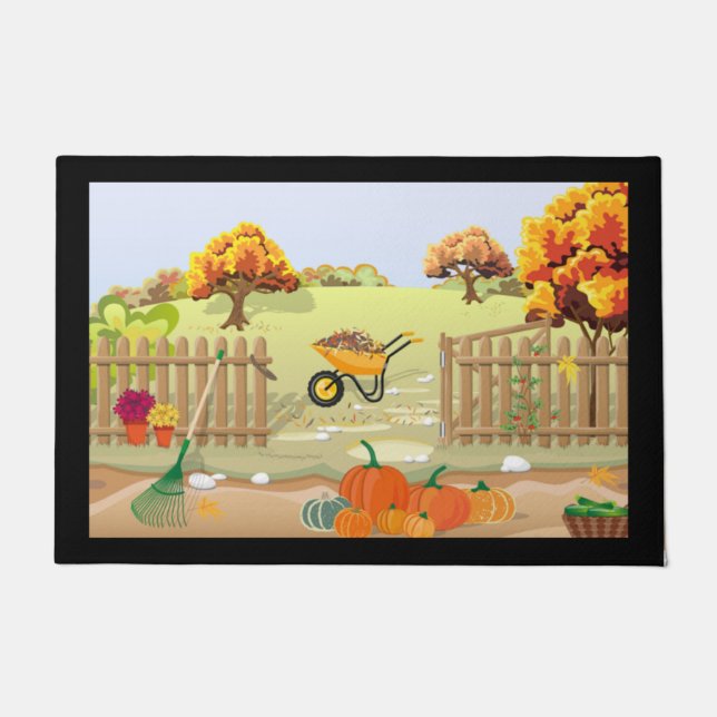 Paillasson Ferme d'automne Appartement d'automne (Devant)