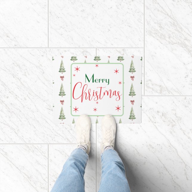Paillasson Festive Merry Christmas Door Mat (Intérieur)