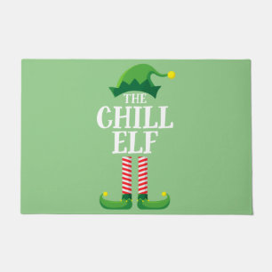 Paillasson Fête de Noël du groupe Famille de jumelage Elf Chi