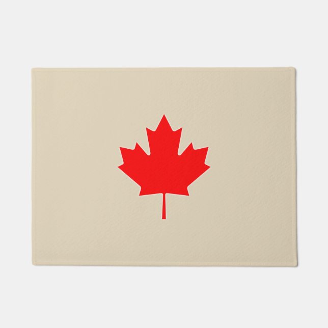 Paillasson Feuille d'érable du Canada (Devant)