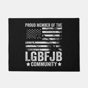 Paillasson Fier Membre De La Communauté LGBFJB Patriotique