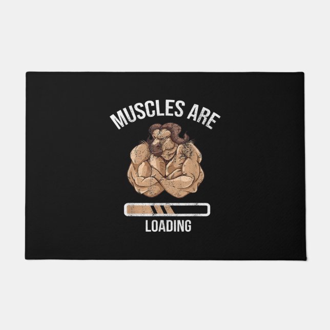 Paillasson Fitness Muscle Chargement Bullock Ox Sport Gym (Devant)
