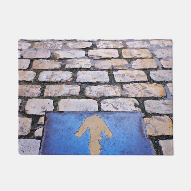 Paillasson Flèche jaune (Devant)