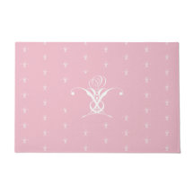 Fleur blanche Pastel rose Pâques
