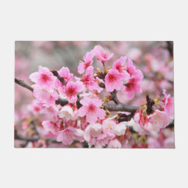Paillasson Fleur de cerisier Fleurs d'arbre japonaises rose f