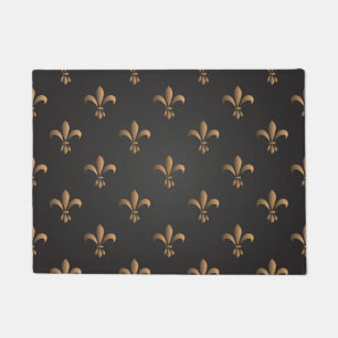 Paillasson Fleur de lis, vintage, élégant, chic.classy, motif