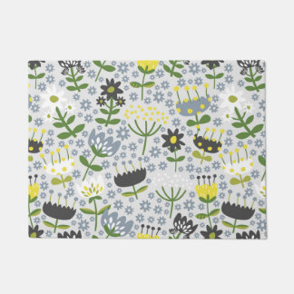 Paillasson fleurs