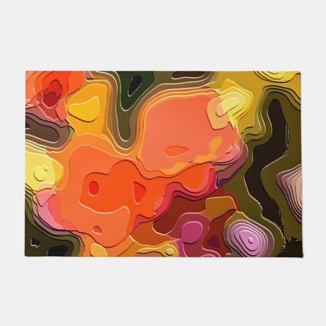 PAILLASSON FLEURS (Devant)