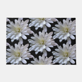 Paillasson Fleurs blanches motifs de marguerite