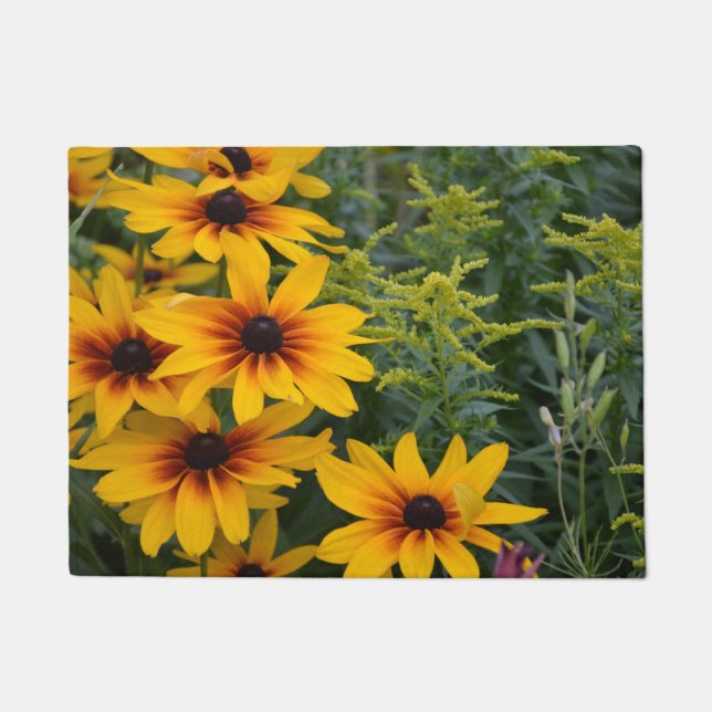 Paillasson Fleurs de susan aux yeux noirs (Devant)