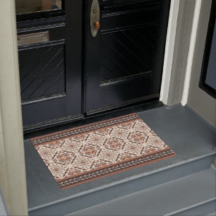 Paillasson Floral Oriental Motif ethnique