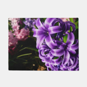 Paillasson Flore de printemps Blue Hyacinth II