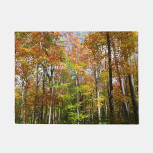 Paillasson Forêt d'automne II Photographie de paysage automna