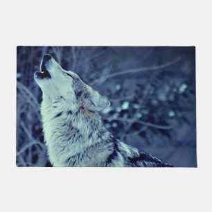 Paillasson Forêt d'hiver de Howling Wolf