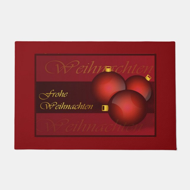 Paillasson frohe weihnachten (Devant)