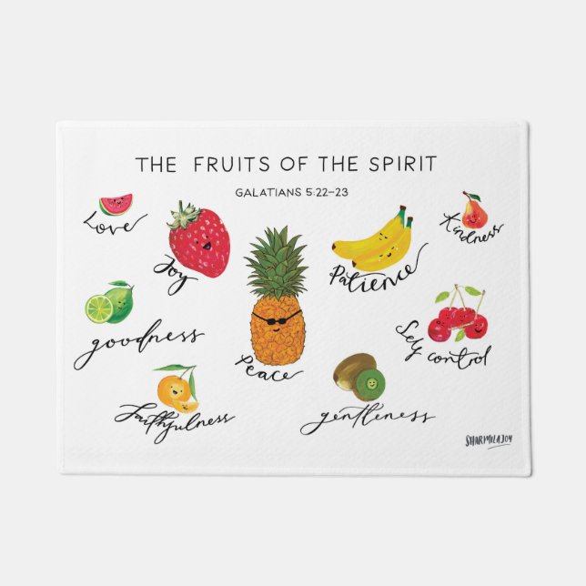Paillasson Fruit de l'Esprit Porte Mat (Devant)