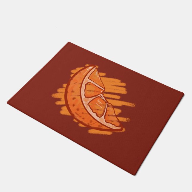 Paillasson Fruit Motif Sang Orange Cadeaux (Incliné)