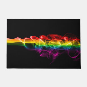 Paillasson Fumée arc-en-ciel de SlipperyJoe vaguelette de vap