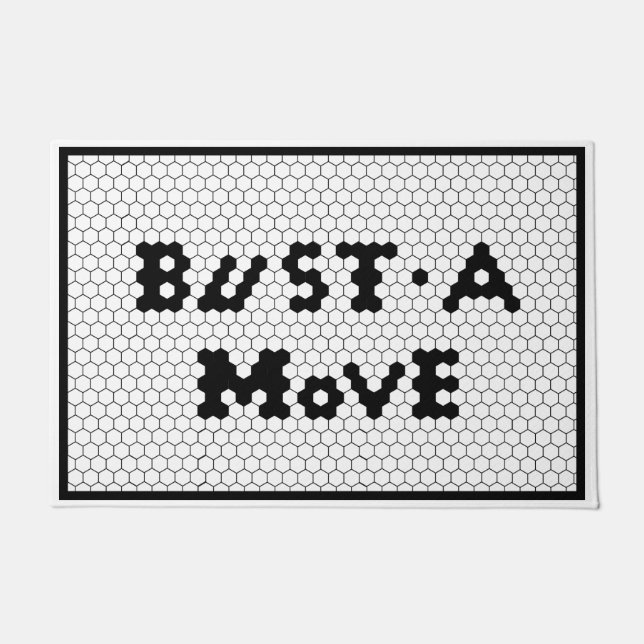 Paillasson Fun Bust A Move Dance Tile (Devant)