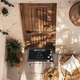 Paillasson Funky Custom Pet chat Chien Pâtes Typographie mode