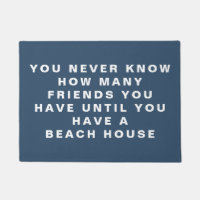 Funny Beach House Friends Citer Texte modifiable B