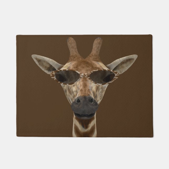 Paillasson Funny Cool Giraffe (Devant)