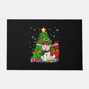 Paillasson Funny Newfoundland Dog   Meilleur poison de Christ