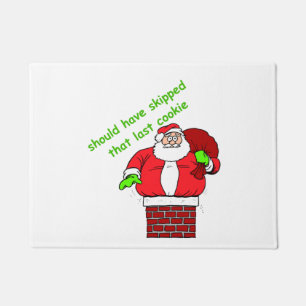 Paillasson Funny Santa Claus Joke Kris Kringle Noël