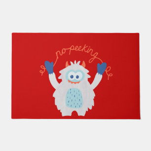 Paillasson Funny Yeti Holiday