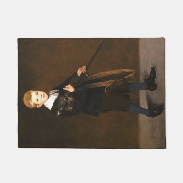 Paillasson Garçon portant une épée (par Edouard Manet) (Devant)