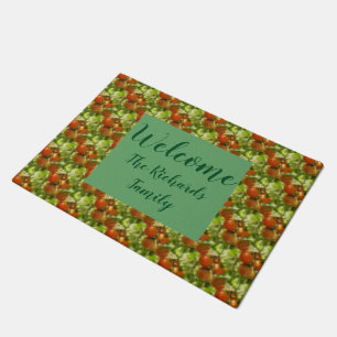 Paillasson Garden Cherry Tomates Nature Motif Personnalisé