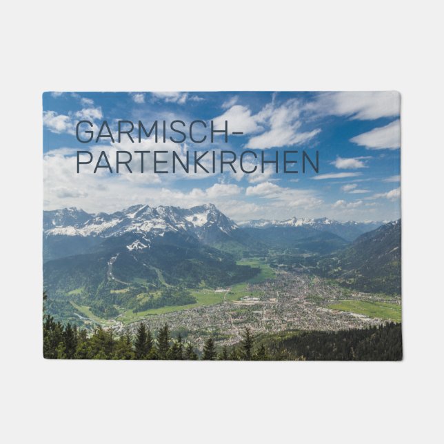 Paillasson Garmisch-Partenkirchen Bavaria Alpes Panorama Cade (Devant)