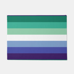 Paillasson Gay Men's Pride, Striped Print, LGBTQ FIDE