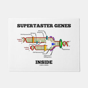 Paillasson Gènes de Supertaster à l'intérieur d'humour de