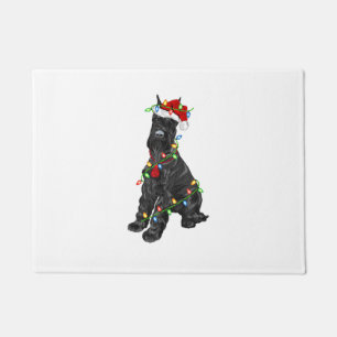 Paillasson Giant Schnauzer Lover Xmas Père Noël Giant Schnauz