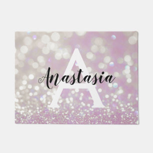 Paillasson Girl Lilac Shimmer Parties scintillant Sparkings N