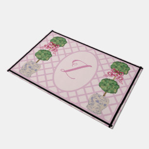 Paillasson Girly Chinoiserie Ginger Jar Jars Topiary Doormat