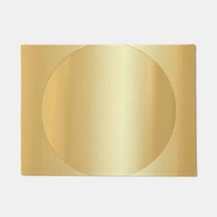 Paillasson Glamor Faux Gold Modern Blank Modèle