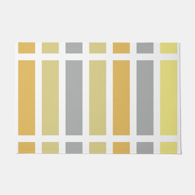 Paillasson Gold Silver Bronze Metal Hues (Devant)
