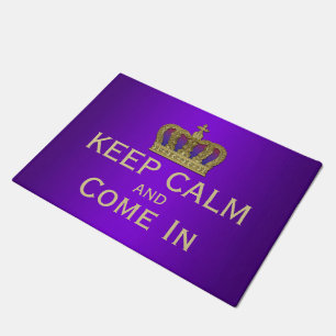 Paillasson Golden Royal Crown IV & CONSERVER CALME