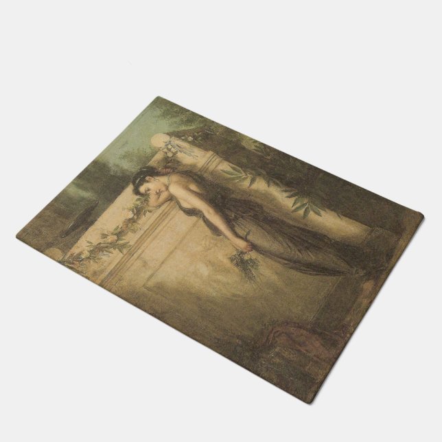 Paillasson Gone Mais Pas Oublié (John William Waterhouse) (Incliné)