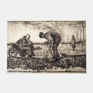 Paillasson Graines Brûlantes - Chèvres Sol Mat