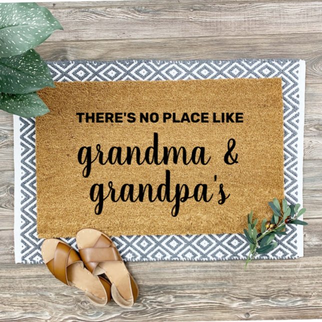 Paillasson Grand-parents personnalisés Bienvenue Mat Doormat (Créateur téléchargé)