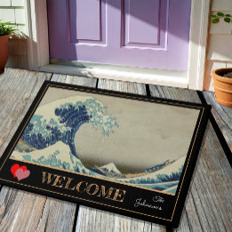 Paillasson Grande vague au large de Kanagawa & Art japonais /