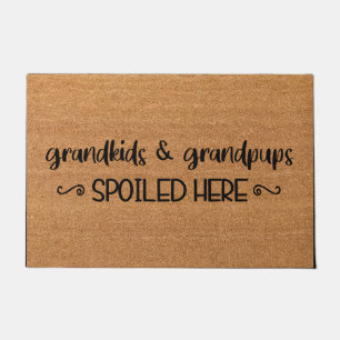 Paillasson Grandkids Welcome Doormat, Grand-parents Cadeau
