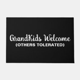 Paillasson GrandKids Welcome Others Tolerated